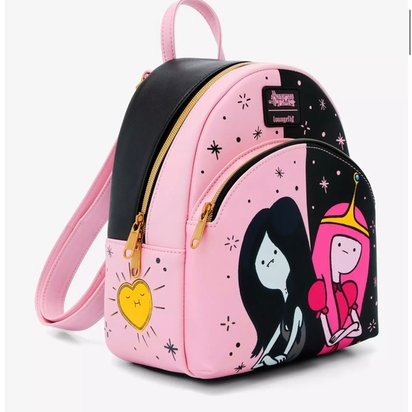 NWT Adventure Time Princess Bubblegum And Marceline Mini Backpack - Picture 2 of 4